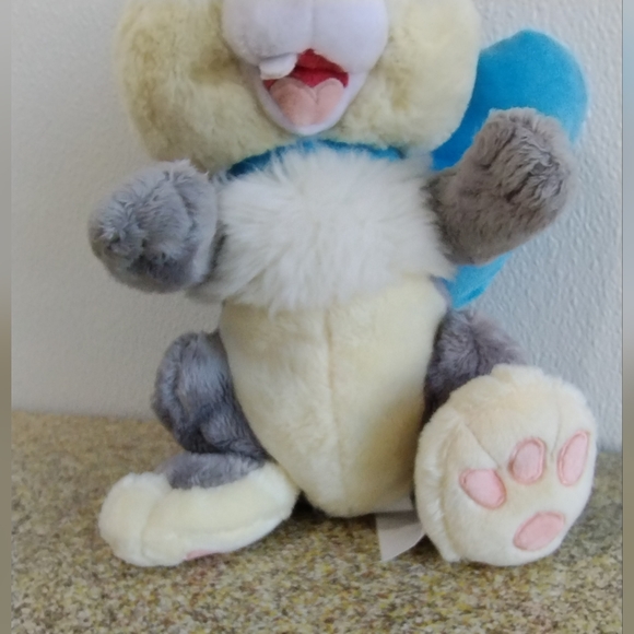✓Disney Store PLUSH 10"THUMPER with blue ribbon Rabbit Bambi Movie! RARE!!! - Picture 6 of 16